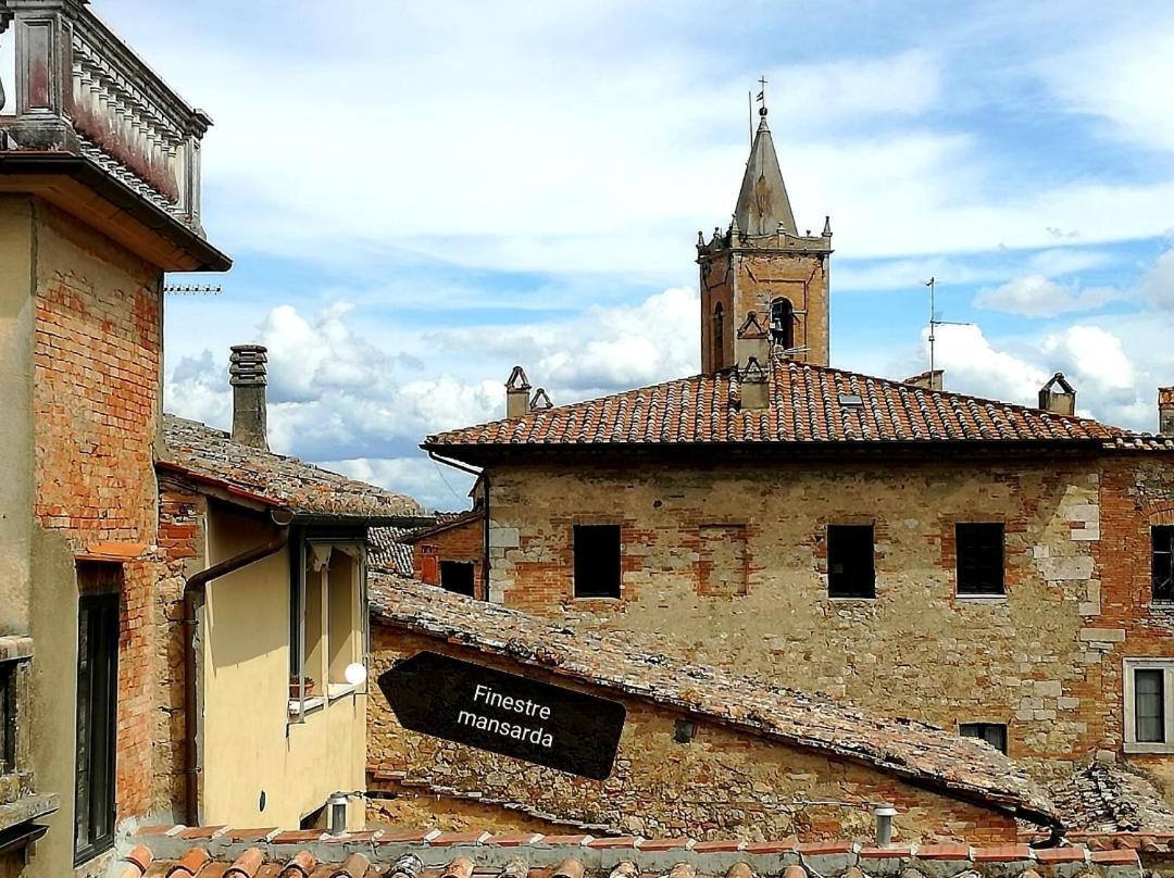 Mansarda Con Solarium Panoramico Su Centro Storico Di Sarteano Vicino Alle Famose Terme Della Val D'Orcia Exterior photo