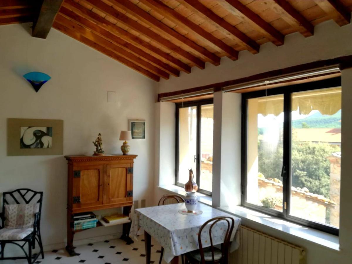 Mansarda Con Solarium Panoramico Su Centro Storico Di Sarteano Vicino Alle Famose Terme Della Val D'Orcia Exterior photo